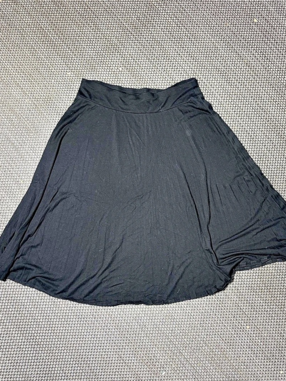 Ann Taylor LOFT Black A-Line Skirt Size Small